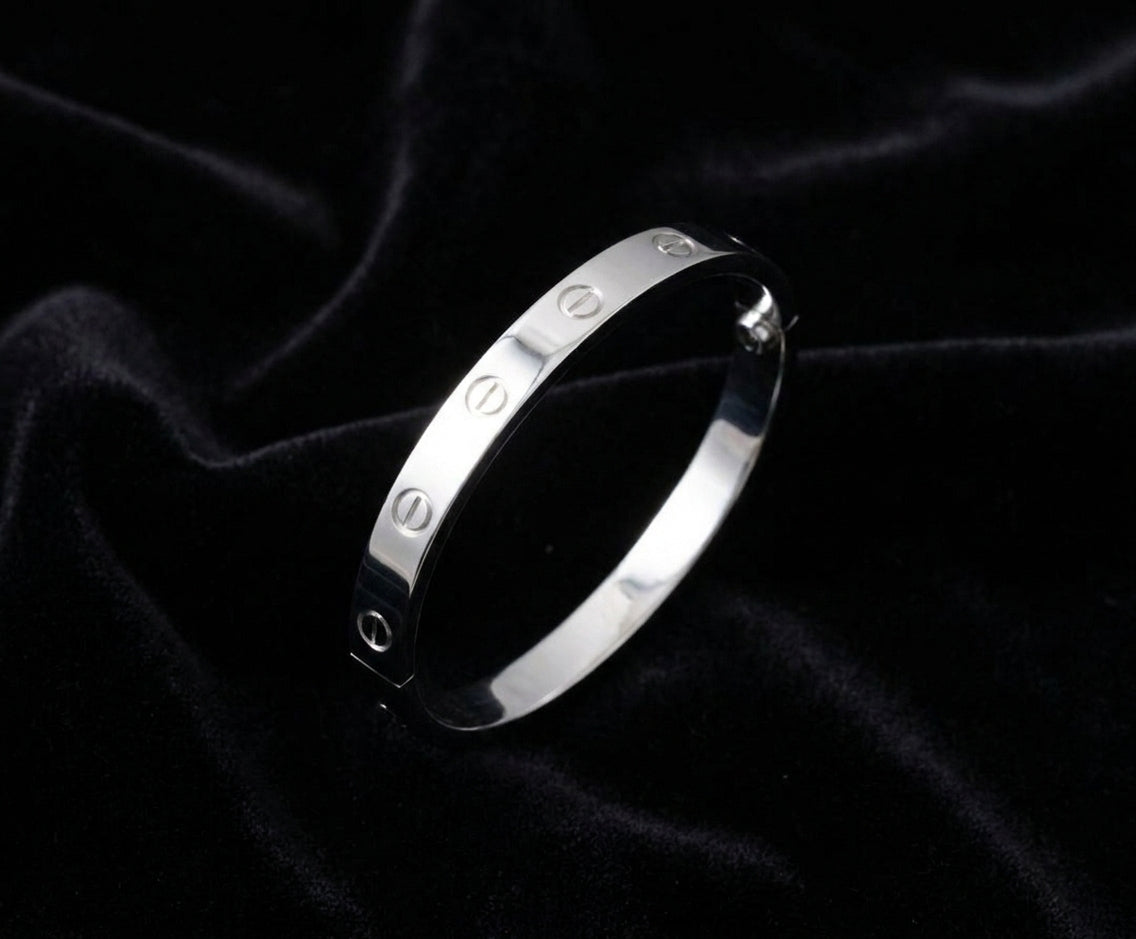 Eternel Love Bangle Gold & Silver