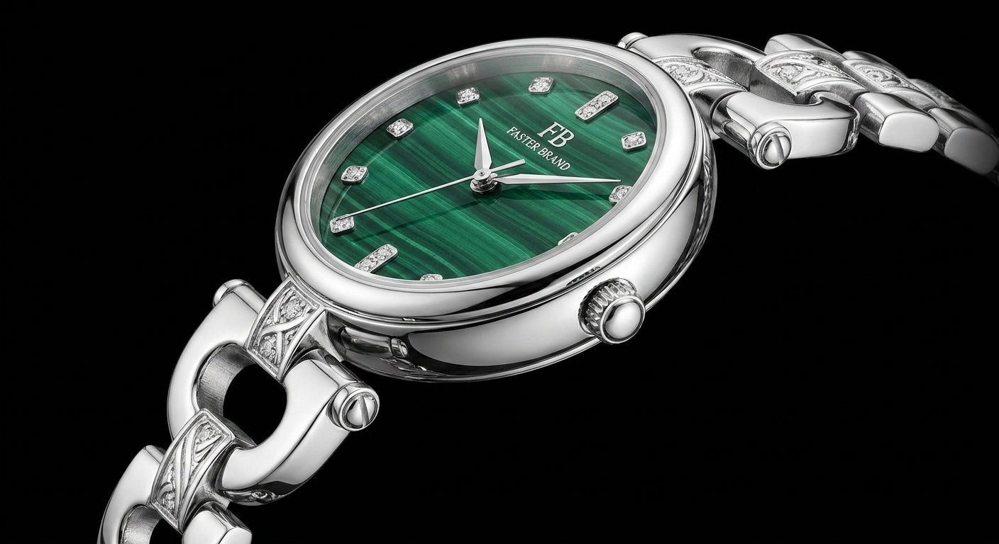 Emerald Grace Women's Bracelet Watch